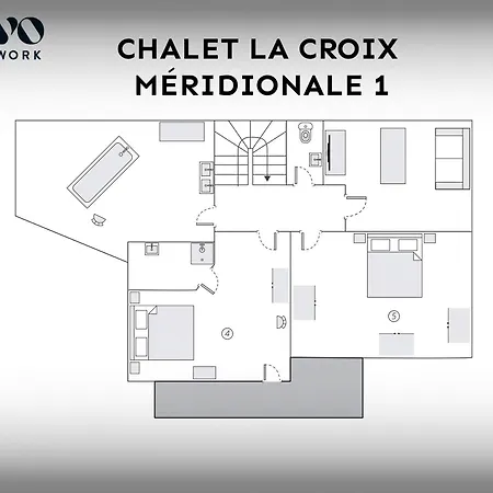 Domek alpejski La Croix Meridionale - Ovo Network Manigod